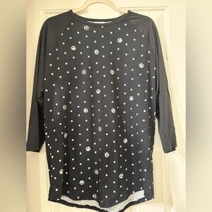 LuLaRoe NBC Jack Face Polka Dot Top - Large